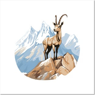 chamois Posters and Art